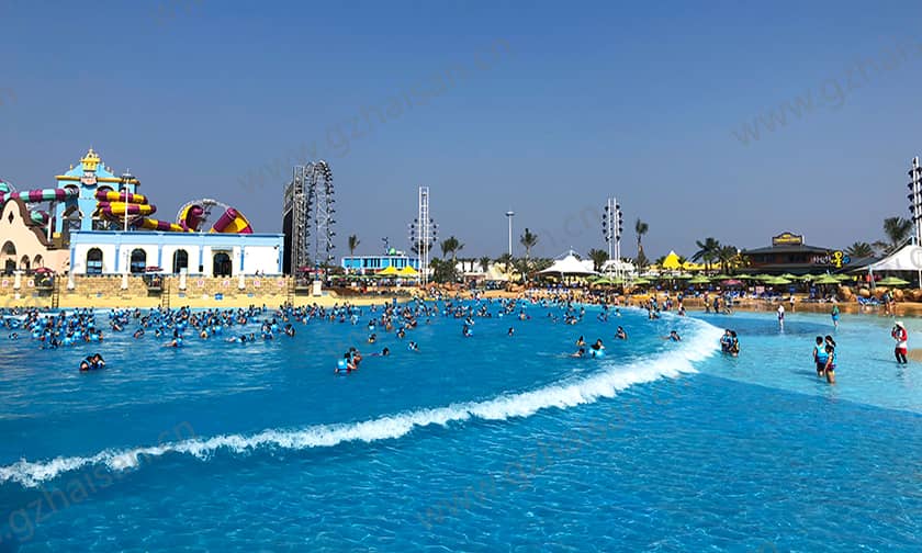 浙江宁波阿拉的海水上乐园