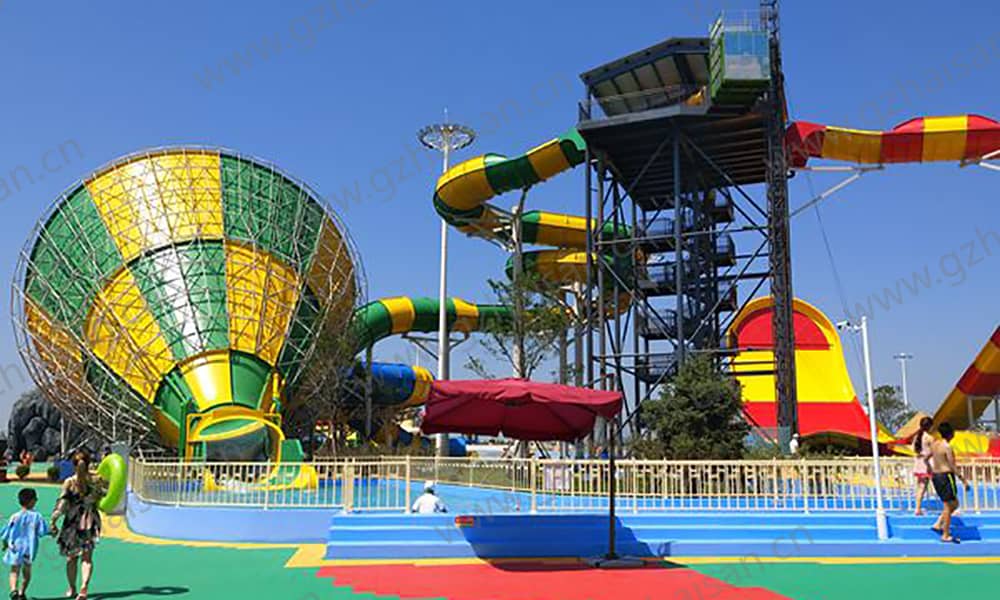 黑龙江哈尔滨美丽岛大喇叭、冲天回旋