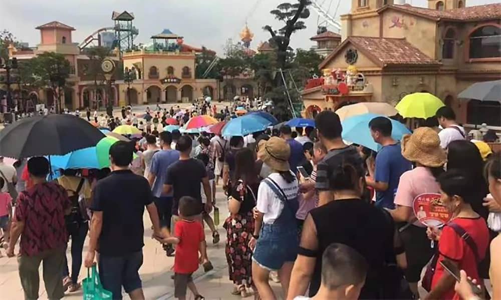 jinnianhui今年会游乐参与打造的欢乐海岸PLUS三天迎客超16万人！